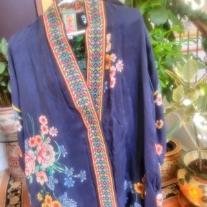 Johnny was kimono jacket.